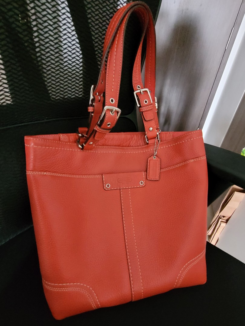 Coach soft pebble leather collection hotsell