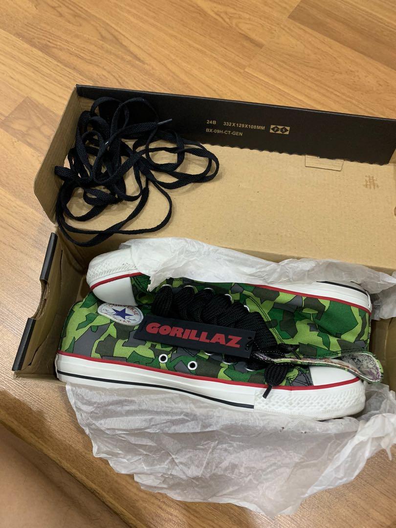 Gorillaz hotsell converse camo