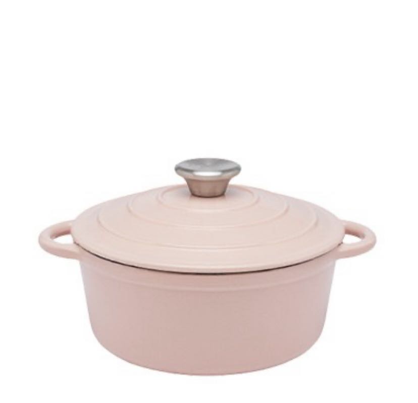 Pink pyrex casserole top