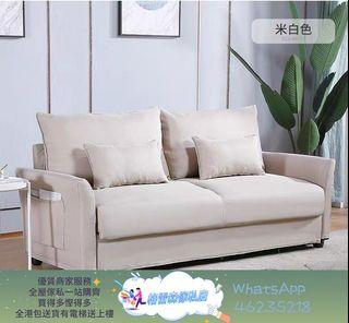 CS-683布藝梳化可拆洗可儲物sofa小戶型儲物箱儲物沙發