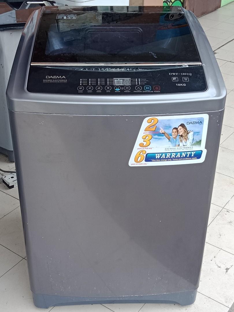 18kg washing machine for cheap sale