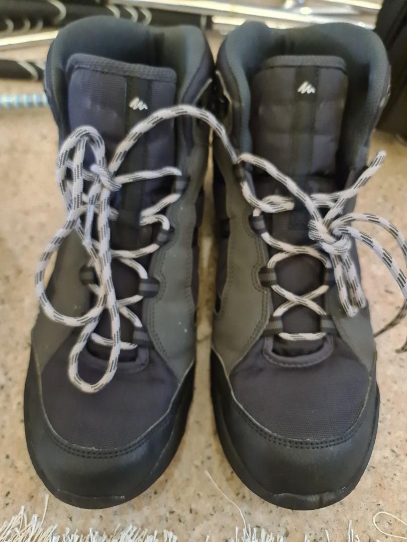 Quechua leather shoes on sale