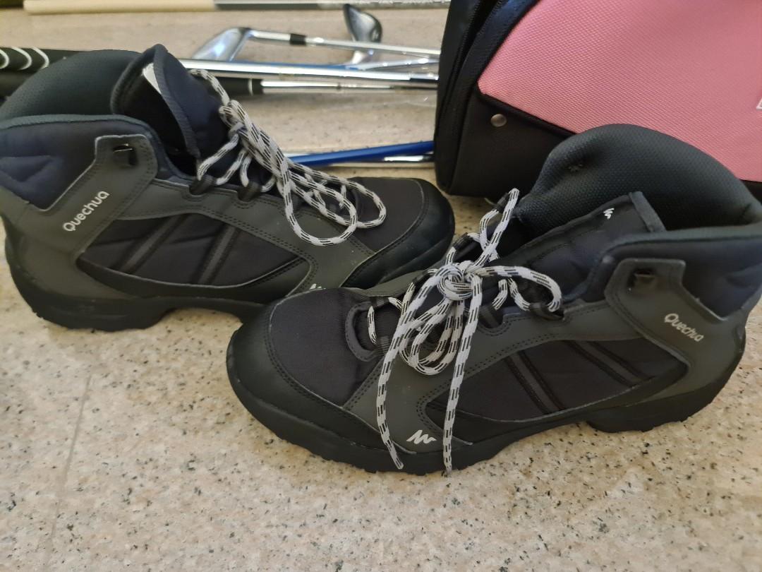 Quechua trekking shoes on sale
