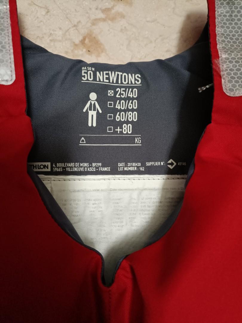 Decathlon water safety vest, Sports Equipment, Sports & Games, Water