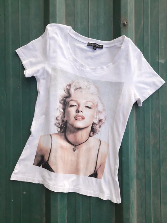 DOLCE AND GABBANA MARILYN MONROE TEE