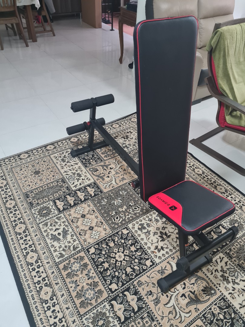 Domyos 500 bench, Sports Equipment, Exercise & Fitness, Weights ...
