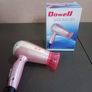 Dowell PHB-18 2-speed Foldable Hair Dryer Personal Hair Blower