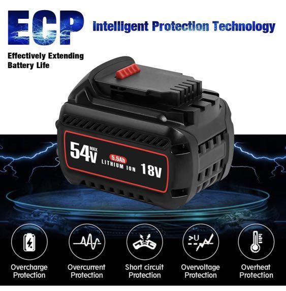 DSANKE 4.1 out of 5 stars 29 Reviews DSANKE DCB546 18V 54V MAX 5.5Ah Lithium