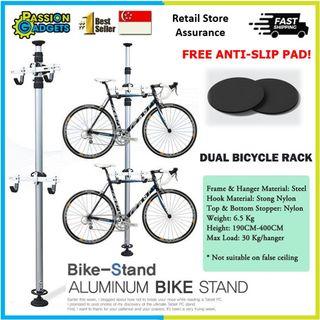 Buy CyclingDeal 3 Bike Wall Mount Rack - Adjustable Indoor & Outdoor  Storage Vertical Cycling Hook Hanger Organiser - Safe & Secure for MTB,  Road Bicycles Online