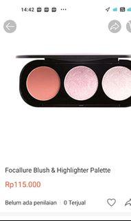 Focallure Blush & Highlighter Palette 02