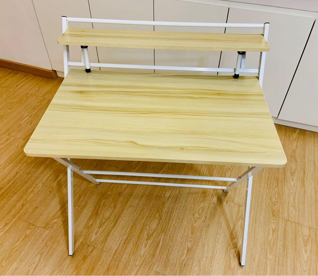 Foldable study desk, Furniture & Home Living, Furniture, Tables & Sets