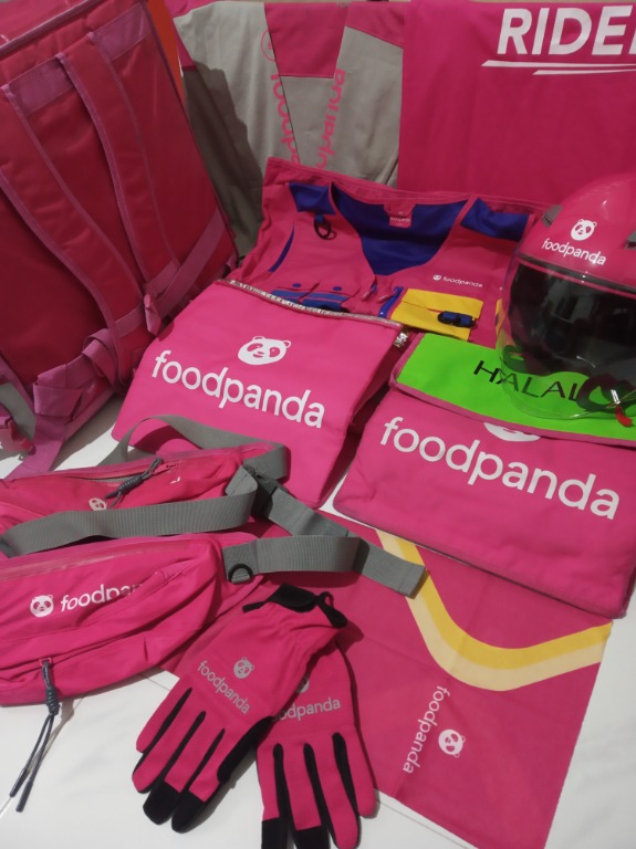 FOODPANDA Rider Set, Motorcycles, Motorcycle Accessories on Carousell