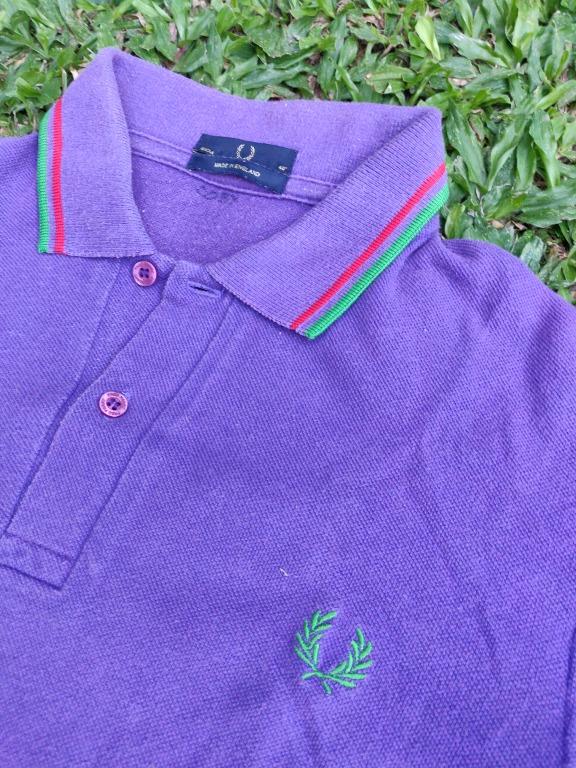 Fred Perry Polo Shirt (Category: Tshirts & Polo Shirts ) located in Pasig City. Submitted by ethpee (Listing ID 1134519179, Image 1). Description: Used but not abused!! Polo is in good condition with some visible wear and discoloration, perfect for casual and formal events alike! MOP via GCASH, Meet-up (COD) or BDO. SF to be shouldered by the buyer via Grab Delivery or Lalamove. Price is negotiable..