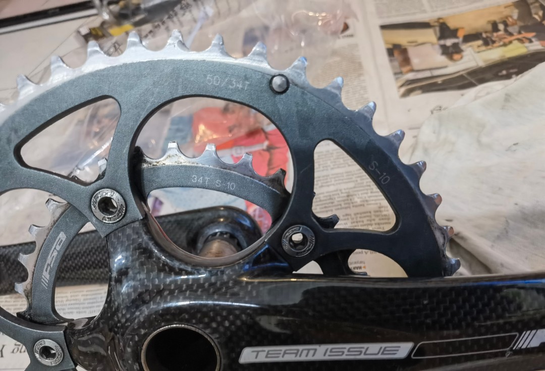 Fsa team carbon crankset discount