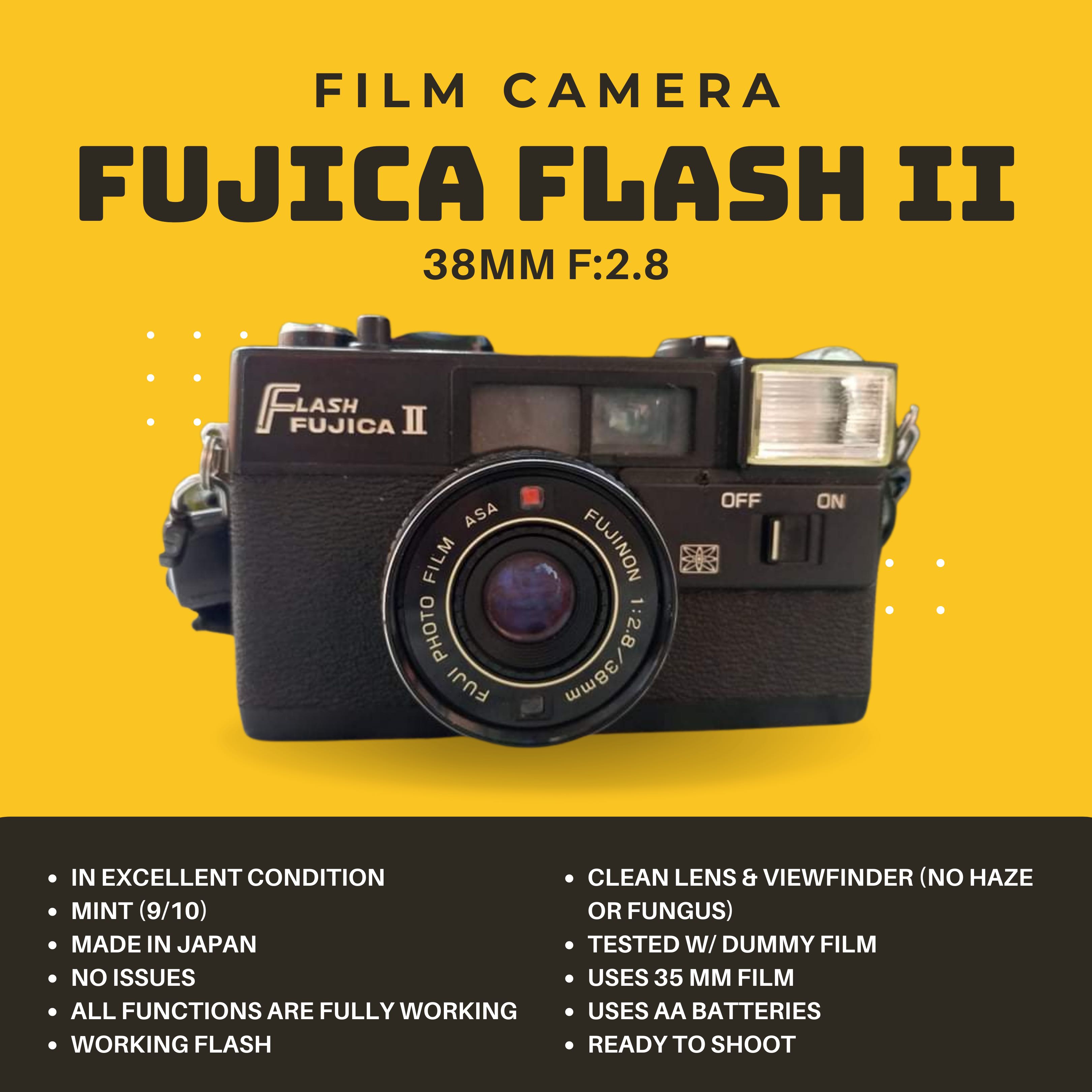 Fujica Flash II (Film Camera), Photography, Cameras on Carousell