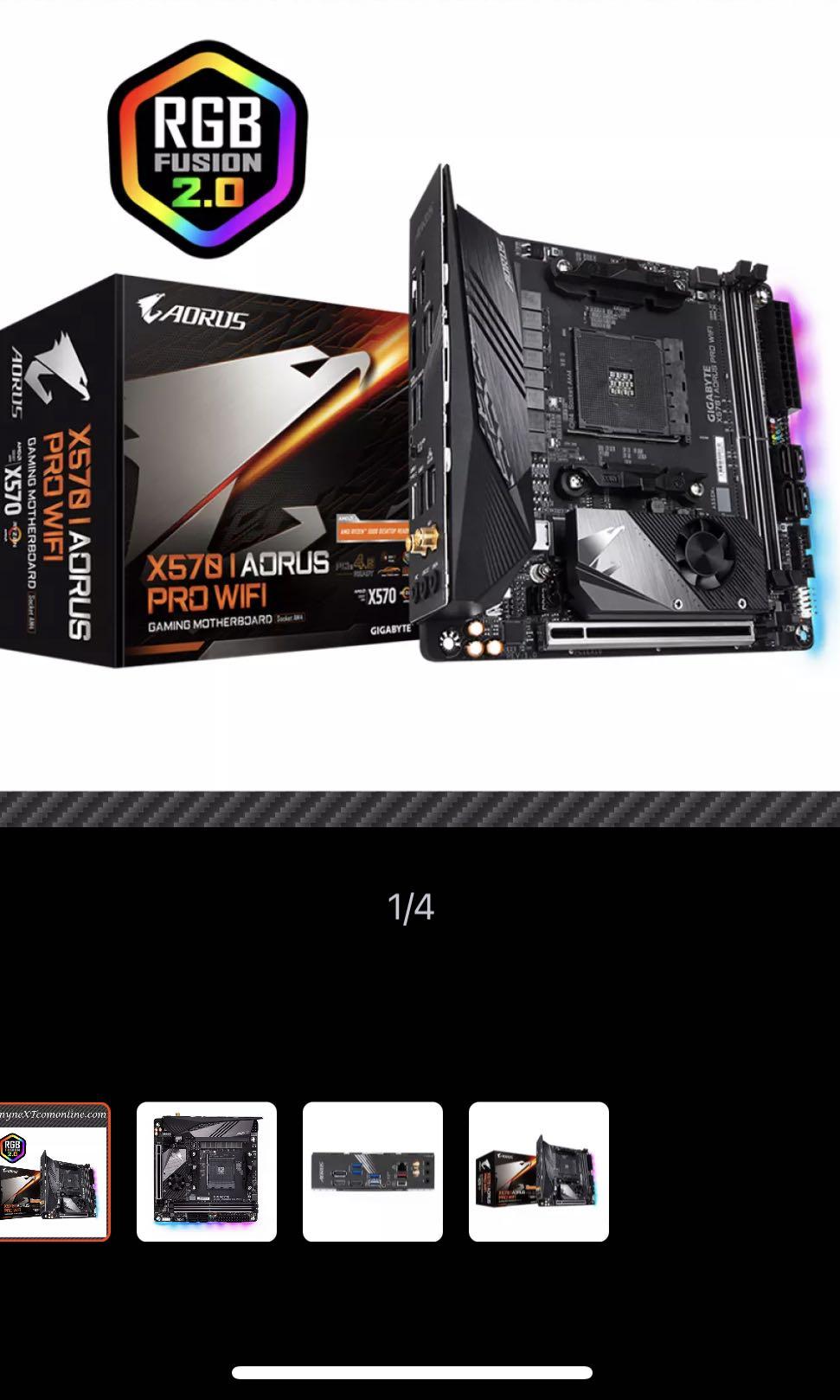 Gigabyte x570 itx sale