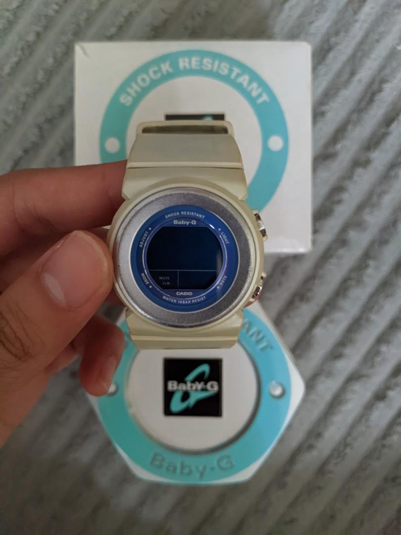 G shock outlet biru muda