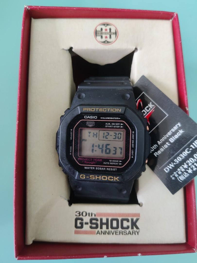G-Shock DW-5030-1JR Square 30th Anniversary, Men's Fashion, Watches \u0026  Accessories, Watches on Carousell