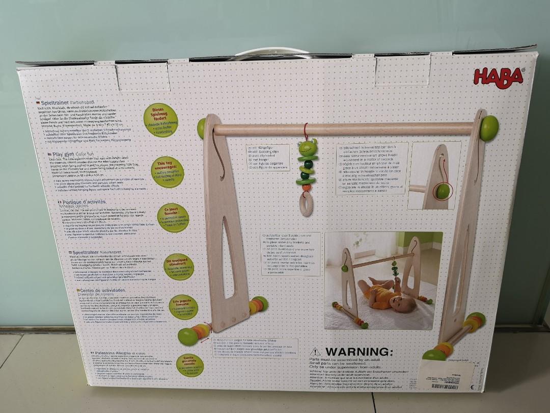 Haba baby gym clearance
