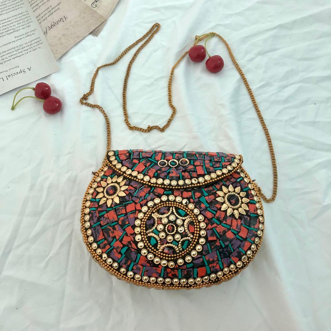 Handmade Sling Bag , Hobbies & Toys, Stationery & Craft, Handmade Craft