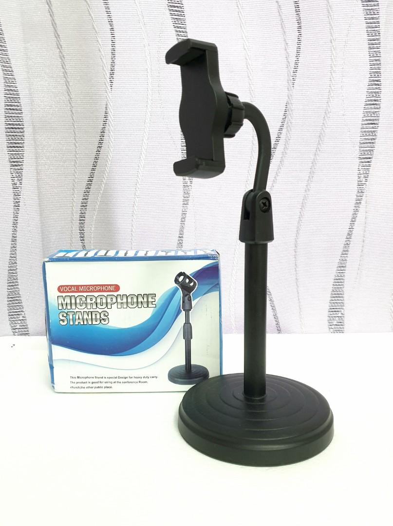 Handphone Stand with Multi- function Adjustable Angle (Category: Other Mobile & Gadget Accessories) located in Petaling Jaya. Submitted by luigines (Listing ID 1134389670, Image 1). Description: Brand New Product. Box is slightly Dented Adjustable Angle Maximum Height: 33cm Minimum Height: 23cm Metal Frame on the Base Base Thickness: 1.5cm Material: PVC Color: Black Packing List: 1* Mobile Phone Stand COD MCDONALD'S SUNWAY MENTARI @ BANDAR SUNWAY