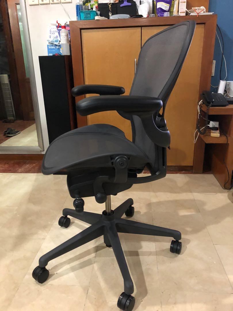 Herman Miller remastered Aeron, Furniture & Home Living, Furniture