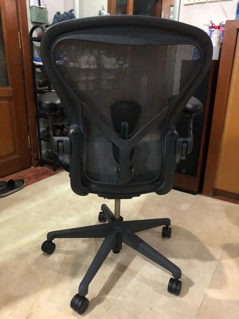 Herman Miller remastered Aeron, Furniture & Home Living, Furniture