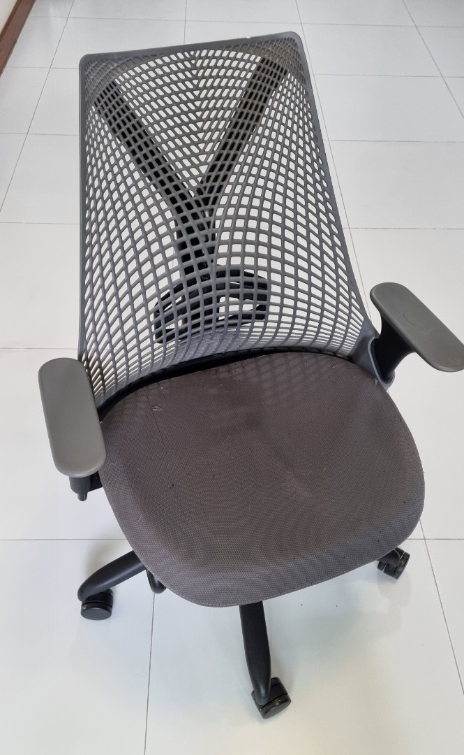 Herman Miller Sayl Ergonomic Chair with Lumbar Support, Furniture