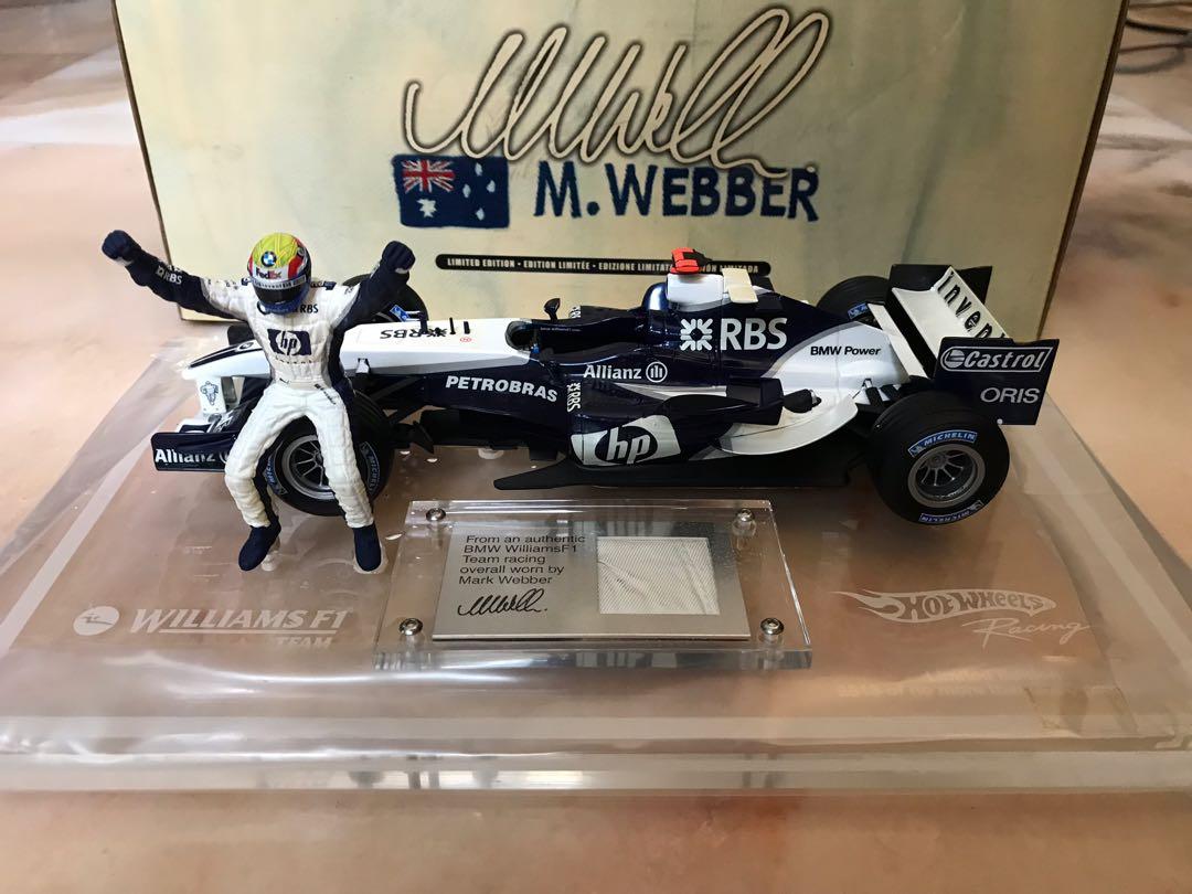 Hot Wheels】1/18 Williams BMW FW27 Mark Webber WILLIAMS F1
