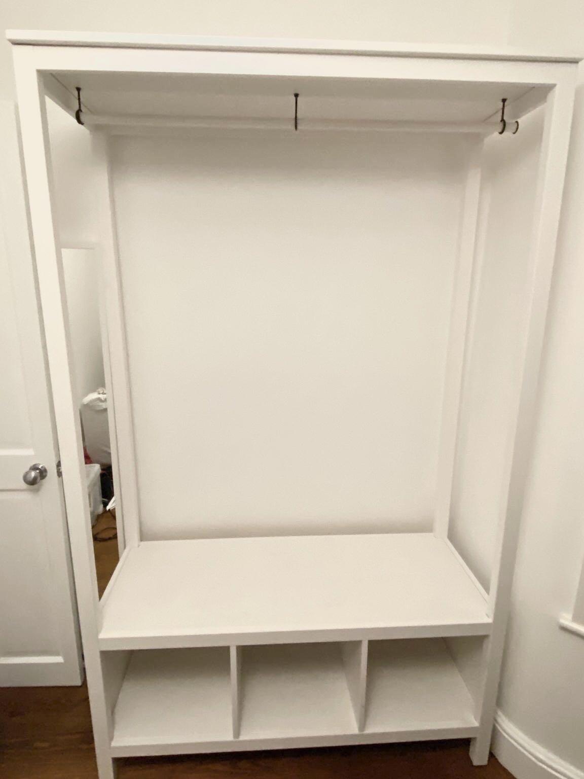 IKEA Hemnes Open Wardrobe, Furniture & Home Living, Furniture, Shelves