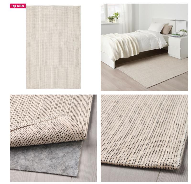 IKEA TIPHEDE Rug Carpet, Furniture & Home Living, Home Decor, Carpets