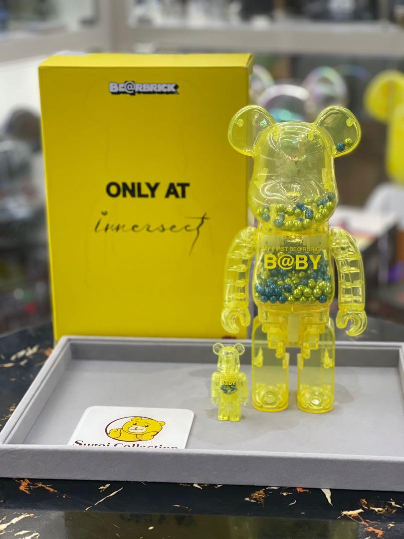 BE@RBRICK MY FIRST BEARBRICK BABY INNERSECT 2021 1000％ Original