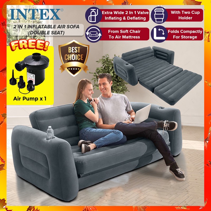 Inflatable air bed chair outlet