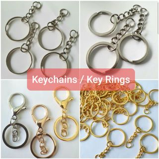 CLEARANCE Heart Snap Clip with Swivel Ring | Kawaii Keychain Findings |  Lanyard Hook Clasp | Bag Charm DIY (1 piece / Yellow Gold / 24mm x 35mm)