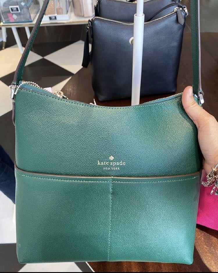 Kate Spade Bailey Shoulder Bag in Deep Jade, Luxury, Bags & Wallets on  Carousell
