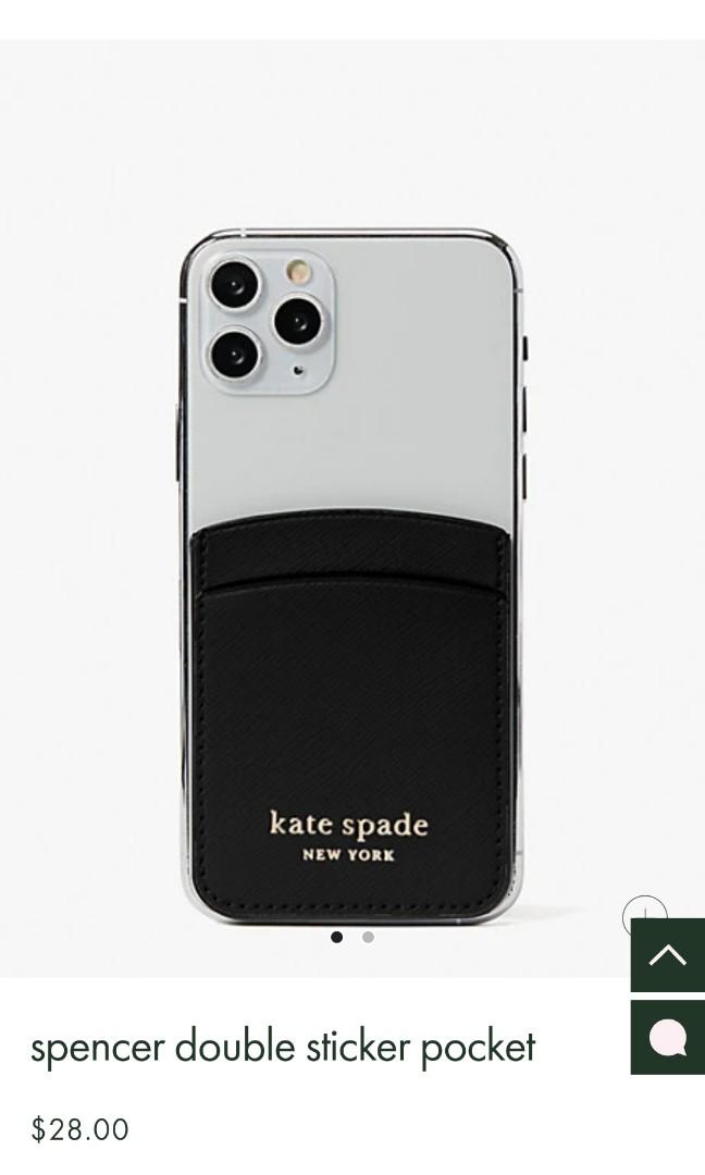 Kate Spade Spencer Sticker Pocket, Mobile Phones & Gadgets, Mobile & Gadget  Accessories, Other Mobile & Gadget Accessories on Carousell