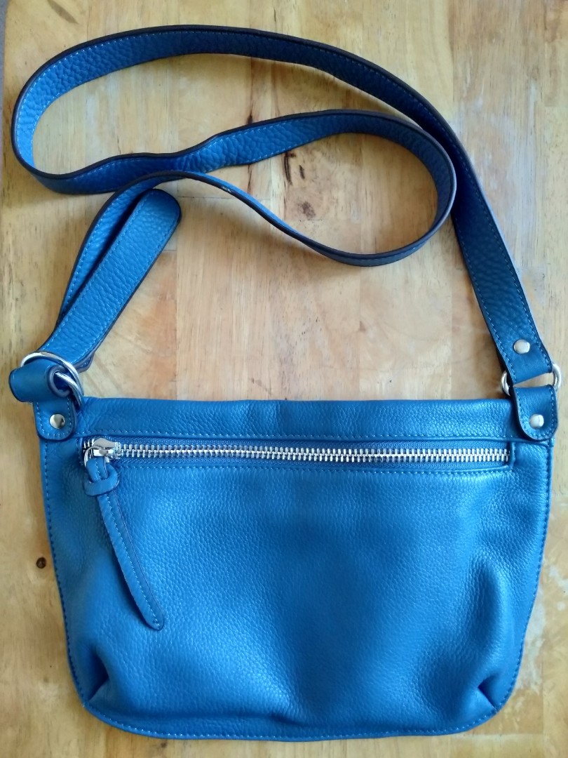 LEATHER CROSS BODY/SLING BAG, Women's Fashion, Bags & Wallets, Cross