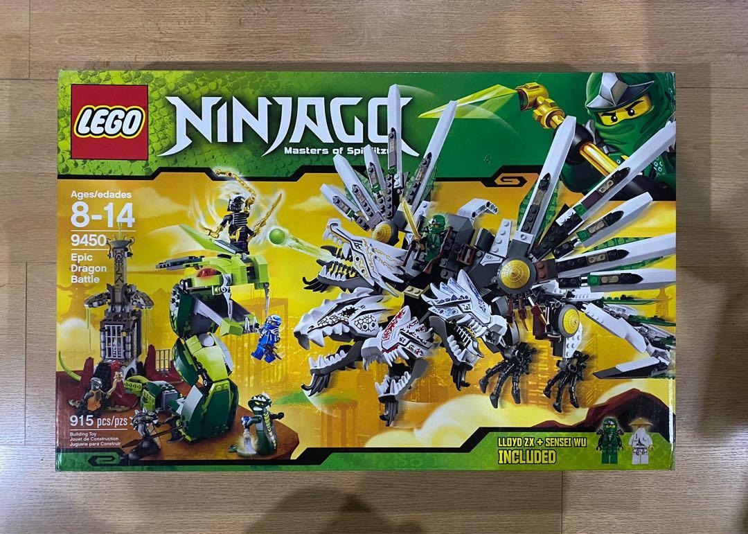 En la actualidad Trascender detective LEGO Ninjago 9450 Epic Dragon Battle, Hobbies & Toys, Toys & Games on  Carousell