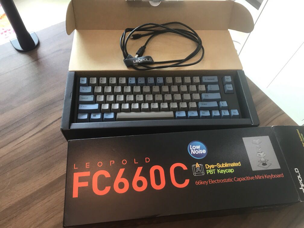 Leopold FC660C Mechanical Keyboard (Topre 45g) keys, Computers & Tech
