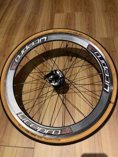 Litepro 451 wheelset with tires