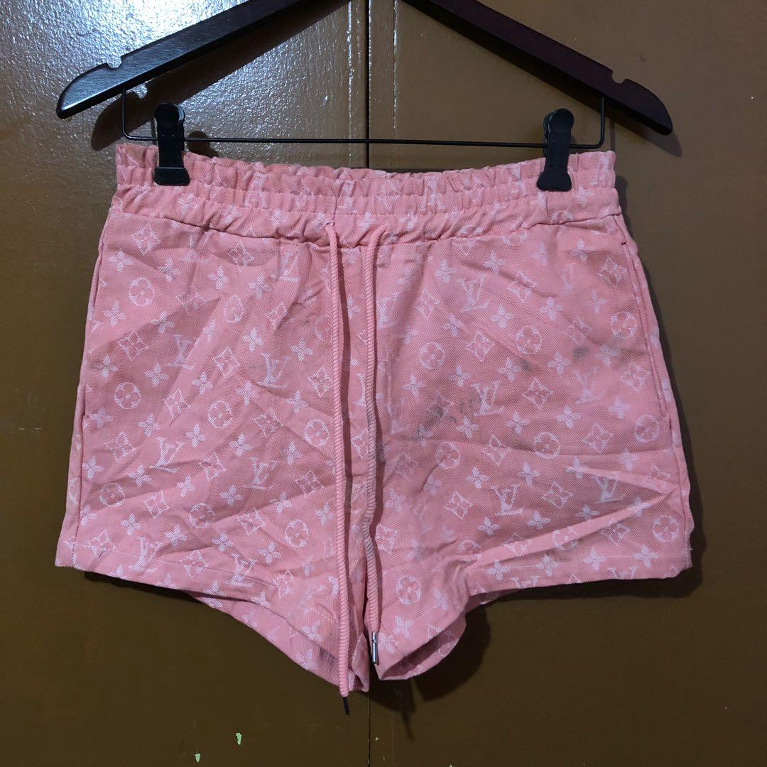 pink lv shorts