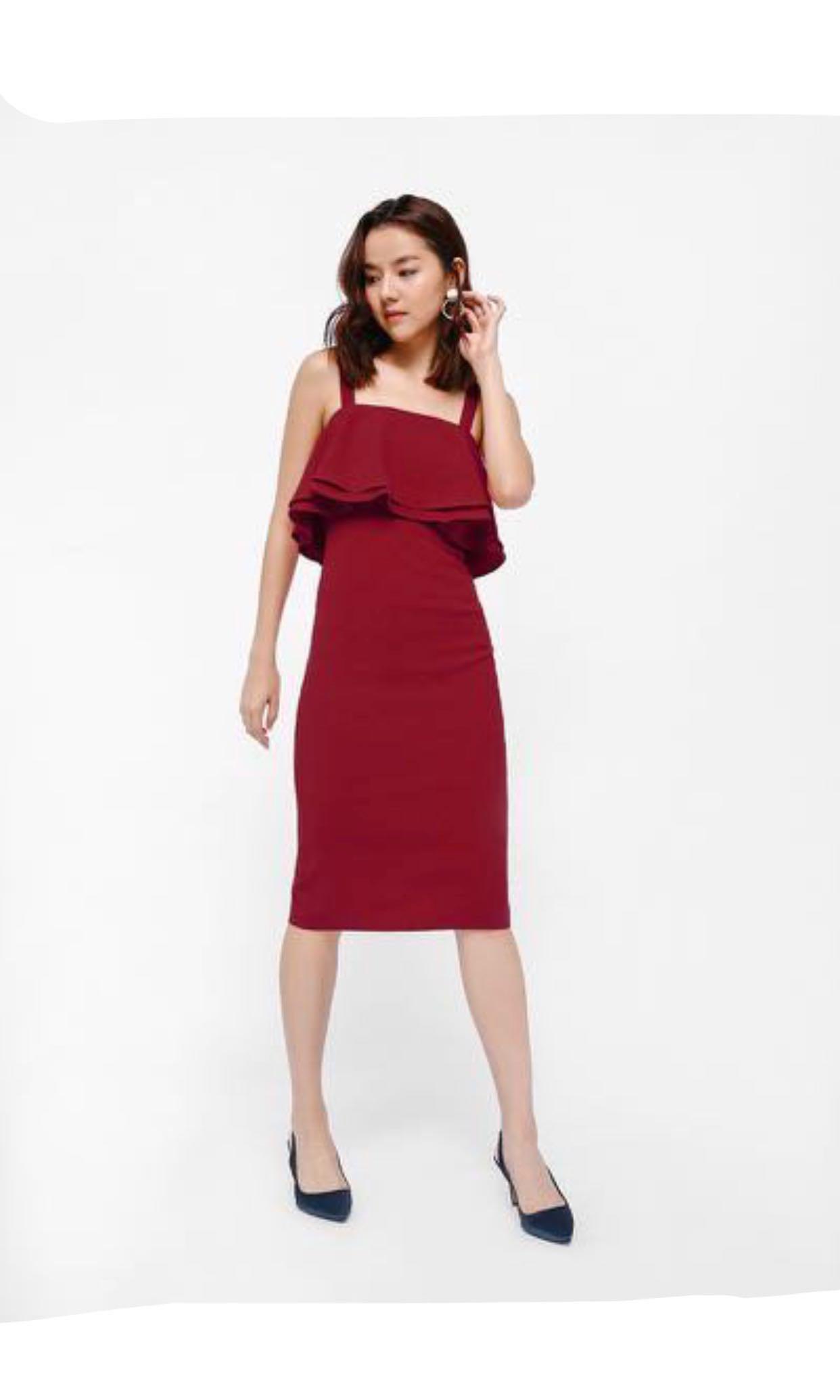 Love bonito red dress store