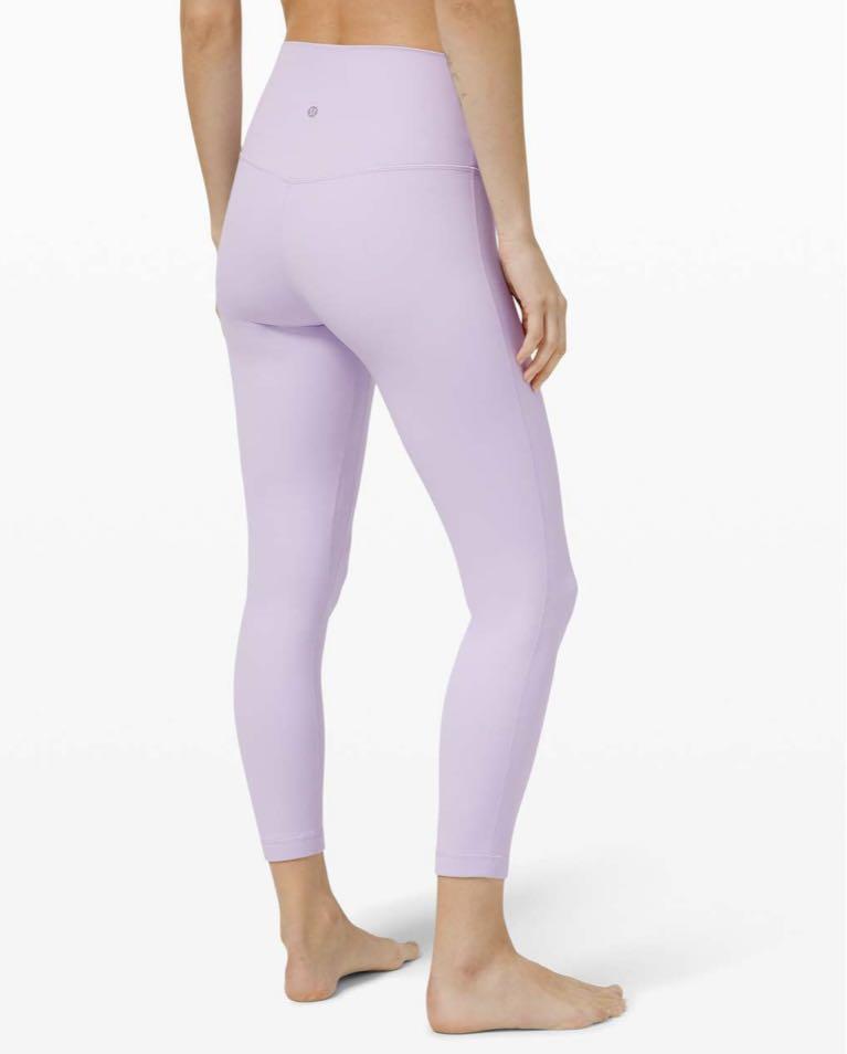 NEW Women Lululemon Align Pant 25 Lavender Dew Size 8