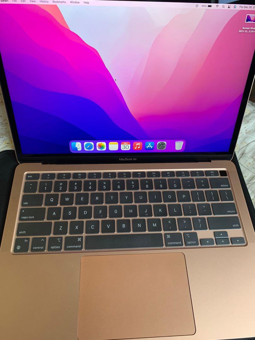 Macbook Air M1 (Gold), Computers & Tech, Laptops & Notebooks on Carousell