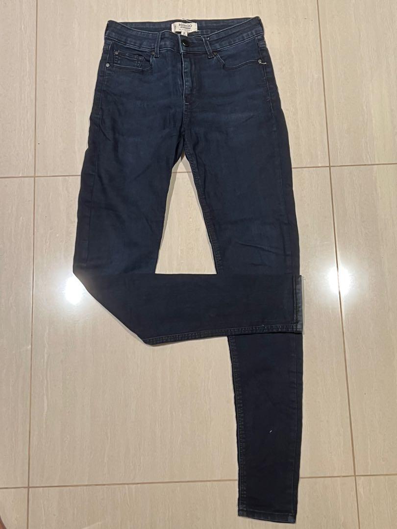 Blu 38 Mango Jeggings & Skinny & Slim MODA DONNA Jeans Basic EU: 34 sconto 75% 
