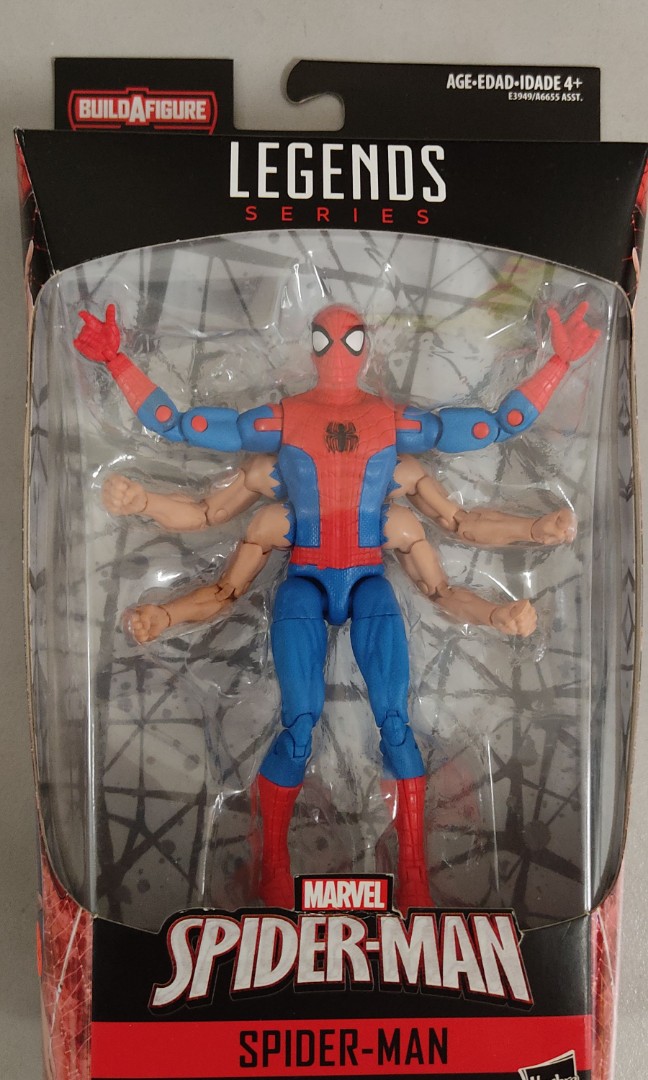 6 arm spider 2025 man marvel legends