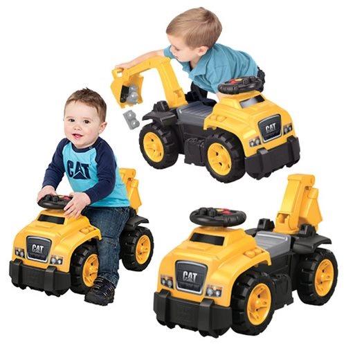 Mega bloks ride sale on caterpillar with excavator