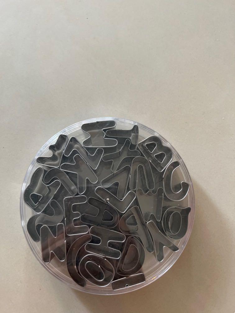 Metal Alphabet Cookie Cutter Furniture And Home Living Kitchenware