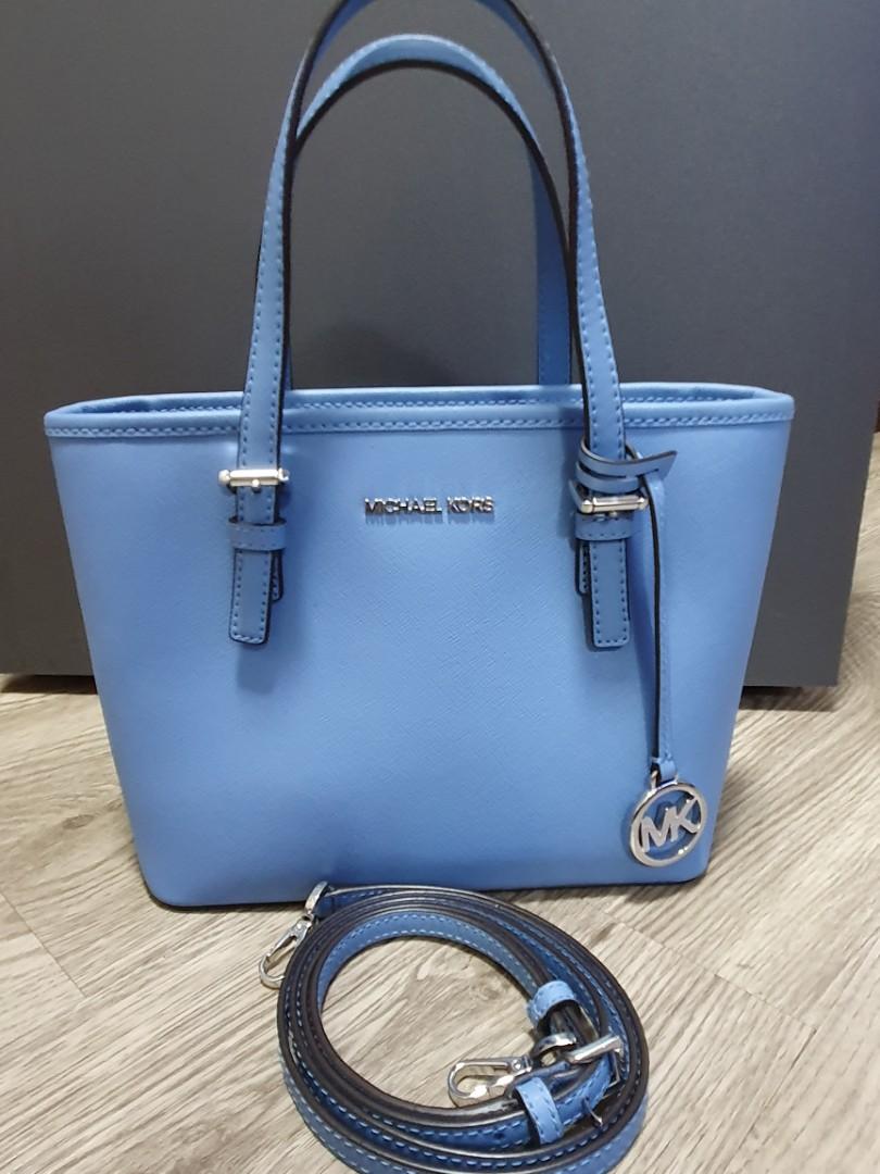 Michael Kors Jet Set Travel Extra-Small Saffiano Leather Top Zip Tote Bag,  Women's Fashion, Bags & Wallets, Cross-body Bags on Carousell