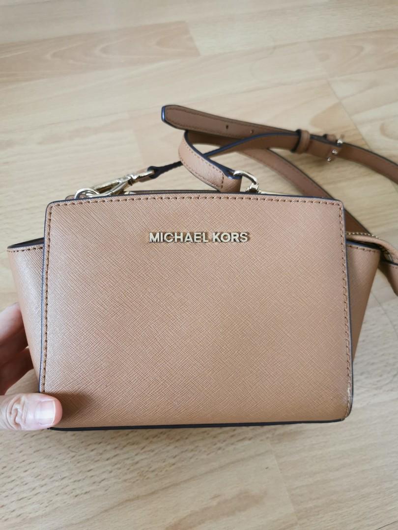 Selma Mini Crossgrain Leather Crossbody Bag